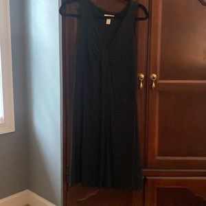 Loft black knit dress size 0.